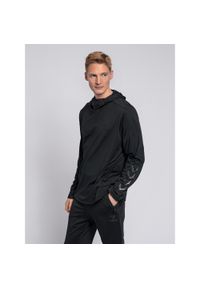 Bluza z kapturem Hummel hmllaston. Typ kołnierza: kaptur. Kolor: czarny. Sport: fitness #1