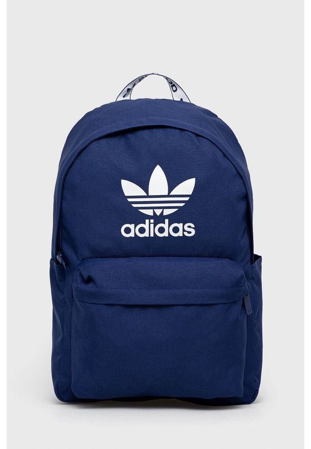 adidas Originals - Plecak. Kolor: niebieski. Materiał: poliester