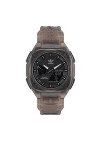 adidas Originals Zegarek City Tech One Watch AOST23059 Brązowy. Kolor: brązowy