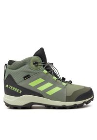 Adidas - adidas Trekkingi Terrex Mid GORE-TEX Hiking IE7619 Zielony. Kolor: zielony. Materiał: materiał. Technologia: Gore-Tex. Model: Adidas Terrex. Sport: turystyka piesza