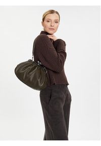 Weekend Max Mara Torebka Cubico 2525516194600 Khaki. Kolor: brązowy. Materiał: skórzane #5
