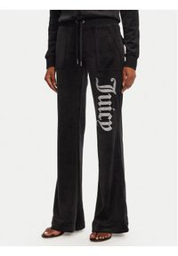 Juicy Couture Spodnie dresowe Layla JCBBJ125806 Czarny Regular Fit. Kolor: czarny. Materiał: syntetyk