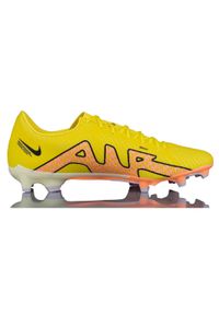 Korki do gry w piłkę Nike Zoom Vapor 15 Academy na trawę. Kolor: żółty. Model: Nike Zoom. Sport: piłka nożna
