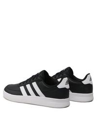 Adidas - adidas Sneakersy Breaknet 2.0 HP9425 Czarny. Kolor: czarny. Materiał: skóra