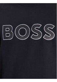 BOSS - Boss Bluza Salbo 50483018 Granatowy Regular Fit. Kolor: niebieski. Materiał: bawełna