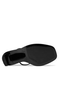 Calvin Klein Klapki Padded Curved Stil Slide 70 HW0HW01992 Czarny. Kolor: czarny
