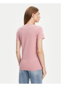 Guess T-Shirt O5RI01 KBBU1 Różowy Regular Fit. Kolor: różowy. Materiał: bawełna