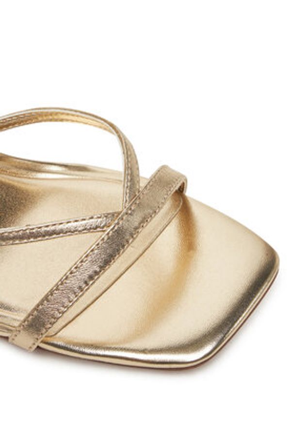 Aldo Sandały Stellare 13922169 Złoty. Kolor: złoty. Materiał: skóra