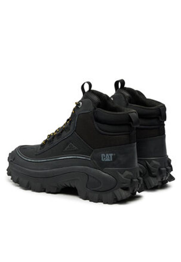 CAT Footwear Trapery Intruder Galosh 2.0 Mid WP P111559 Czarny. Kolor: czarny. Materiał: skóra