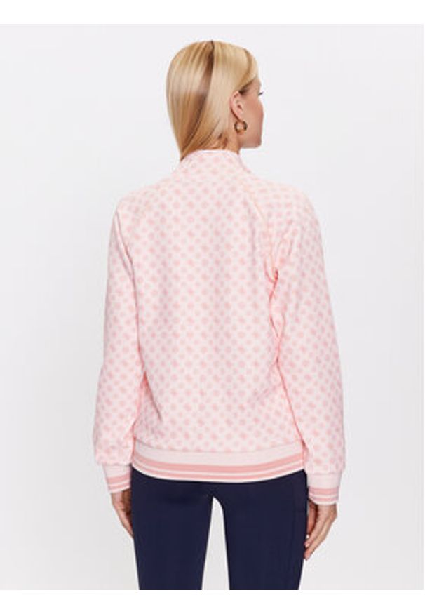 Guess Bluza Aggie V3YQ00 KB212 Różowy Regular Fit. Kolor: różowy. Materiał: syntetyk