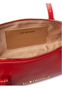 Love Moschino - LOVE MOSCHINO Torebka JC4101PP1PLY0500 Czerwony. Kolor: czerwony. Materiał: skórzane #4