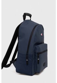 Tommy Jeans plecak męski kolor granatowy duży gładki. Kolor: niebieski. Materiał: włókno, materiał. Wzór: gładki #3