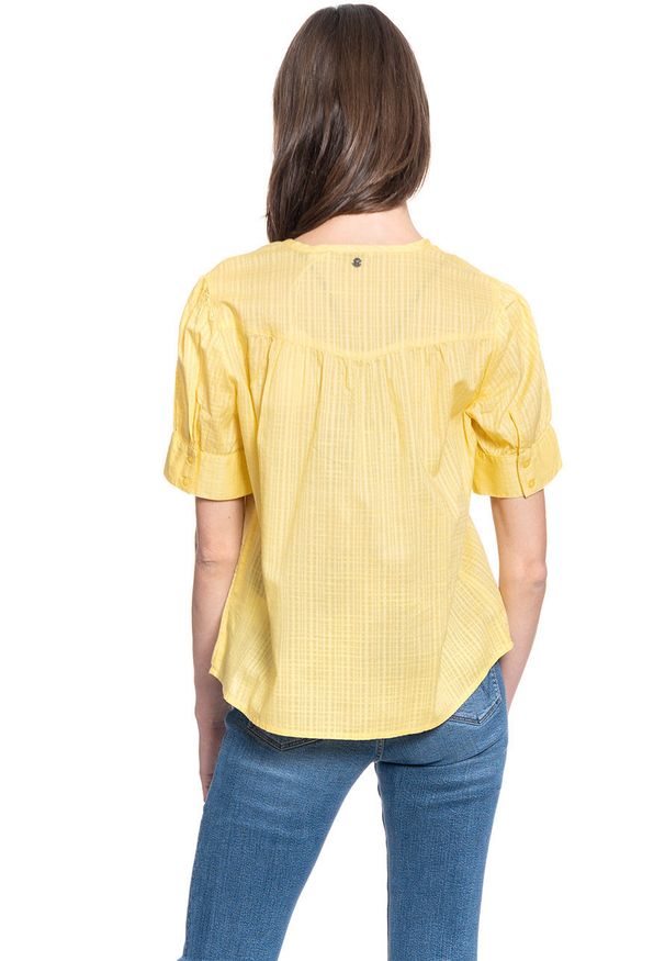 Mustang - DAMSKA BLUZKA MUSTANG ELSA CROCHET BLOUSE 1009478 9017