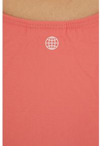 adidas Performance strój kąpielowy Big Logo kolor różowy miękka miseczka. Kolor: różowy. Materiał: materiał