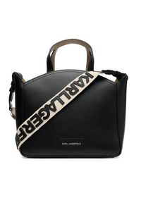 Karl Lagerfeld - KARL LAGERFELD Torebka A3W30062 Czarny. Kolor: czarny. Materiał: skórzane #6