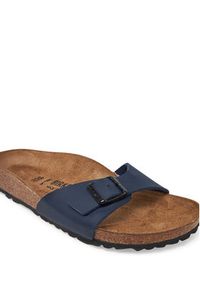 Birkenstock Klapki 1029797 Czarny. Kolor: czarny. Materiał: skóra #3