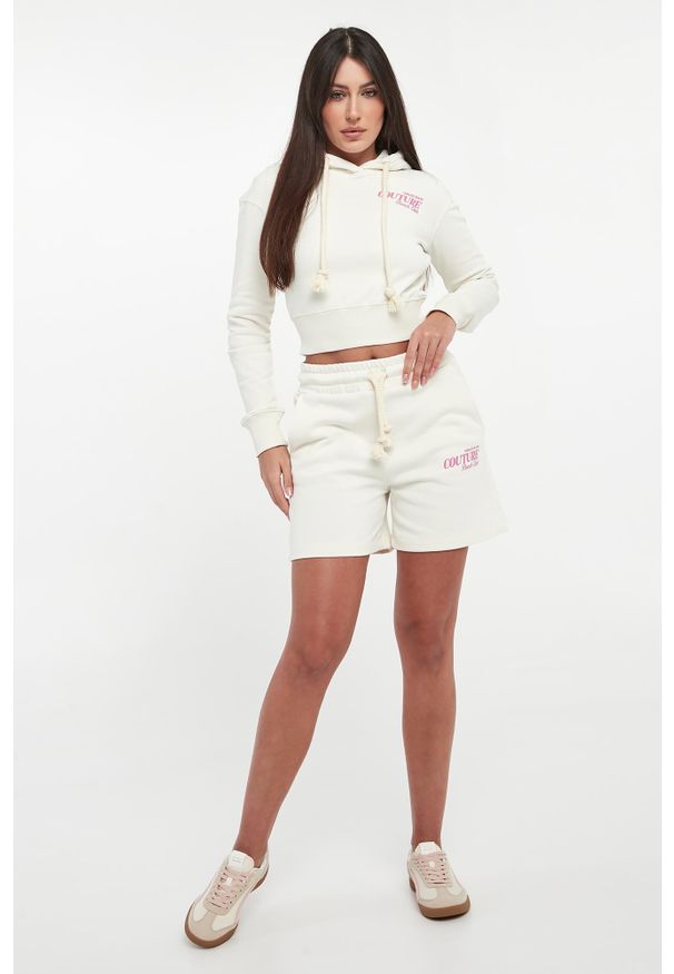 Versace Jeans Couture - Bluza damska z kapturem VERSACE JEANS COUTURE. Typ kołnierza: kaptur