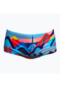 FUNKY TRUNKS - Bokserki pływackie dziecięce Funky Trunks Sidewinder Trunks. Kolor: niebieski