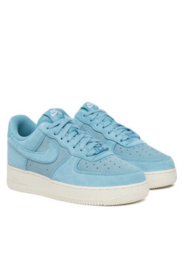 Nike Sneakersy Air Force 1 '07 HJ5336 400 Niebieski. Kolor: niebieski. Materiał: zamsz, skóra. Model: Nike Air Force