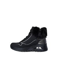 skechers - Buty damskie SKECHERS Uno Rugged Fall Shimmer. Kolor: czarny. Model: Skechers Sport. Sport: turystyka piesza