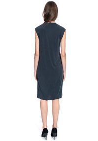 Lee - DAMSKA SUKIENKA LEE CUPRO DRESS BLACK L50VQR01. Kolor: czarny #5