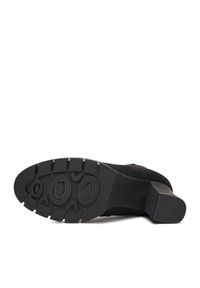 DeeZee Botki HX16041A-139 Czarny. Kolor: czarny. Materiał: materiał #6