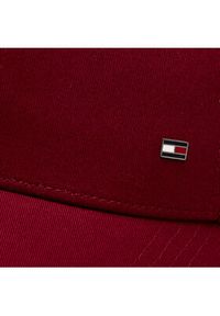 TOMMY HILFIGER - Tommy Hilfiger Czapka z daszkiem Th Corporate Cotton 6 Panel Cap AM0AM12035 Czerwony. Kolor: czerwony. Materiał: materiał #3