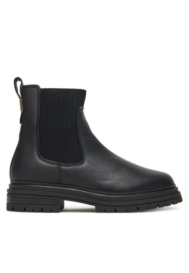 TOMMY HILFIGER - Sztyblety Tommy Hilfiger. Kolor: czarny