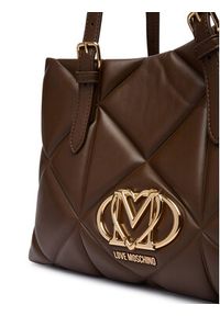 Love Moschino - LOVE MOSCHINO Torebka JC4033PP1PLC0300 Brązowy. Kolor: brązowy. Materiał: skórzane #4