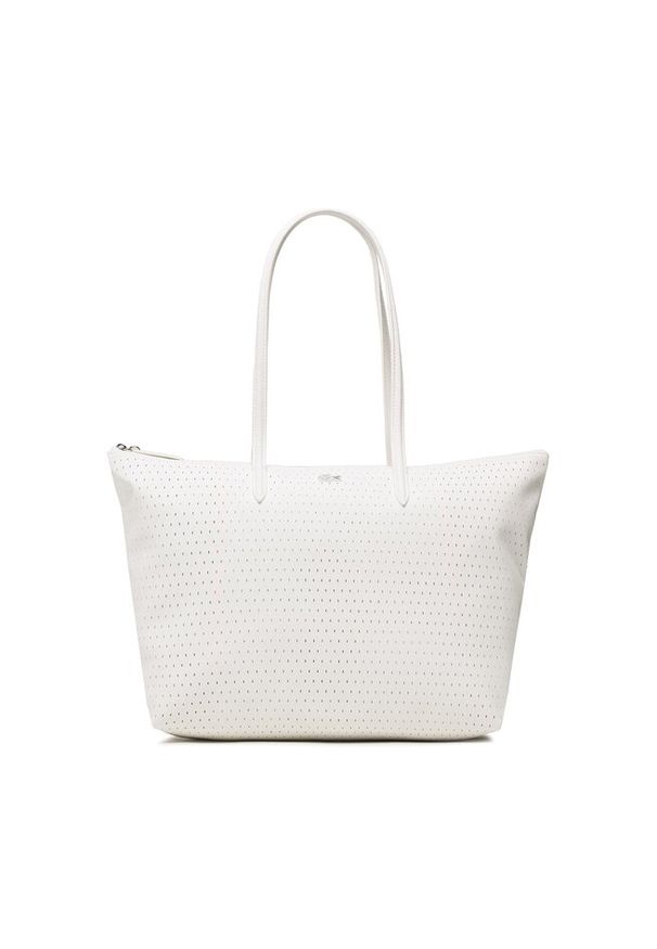 Torebka Lacoste. Kolor: biały