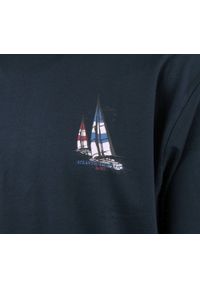 T-Shirt Męski (Relaxed Fit) - Brave Soul - Motyw Żeglarski - Granat. Okazja: na co dzień. Kolor: niebieski. Materiał: bawełna. Wzór: nadruk. Sezon: lato, wiosna. Styl: casual #6