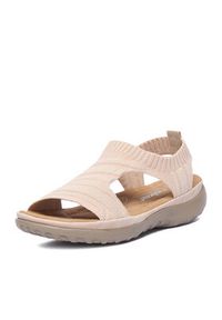 Rieker Sandały CEO-64850-31 Różowy jasny. Kolor: różowy. Materiał: materiał #3