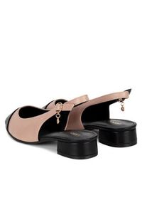 Lasocki Baleriny WYL4061-5Z Beżowy. Kolor: beżowy. Materiał: materiał, syntetyk #4