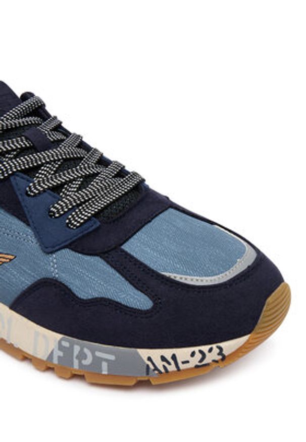 Aeronautica Militare Sneakersy 252SC0276UCT03380 Granatowy. Kolor: niebieski. Materiał: materiał