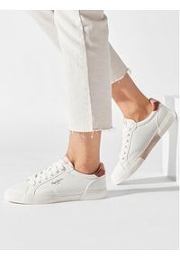 Pepe Jeans Sneakersy PLS31537 Biały. Kolor: biały. Materiał: skóra #4