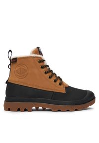Palladium Trapery Pampa Duck Wl Wp+ 79547-254-M Brązowy. Kolor: brązowy. Materiał: materiał #1