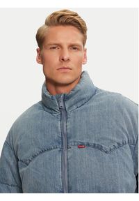 Levi's® Kurtka puchowa A0726-0003 Niebieski Relaxed Fit. Kolor: niebieski. Materiał: bawełna, jeans #4
