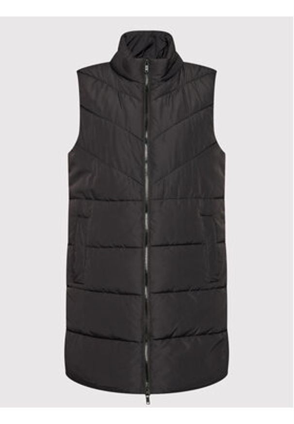 Noisy may - Noisy May Bezrękawnik Dalcon 27017058 Czarny Regular Fit. Kolor: czarny. Materiał: syntetyk. Długość rękawa: bez rękawów