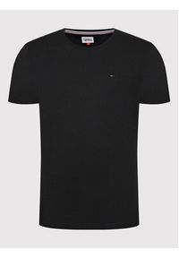 Tommy Jeans T-Shirt DM0DM04411 Czarny Regular Fit. Kolor: czarny. Materiał: bawełna #3