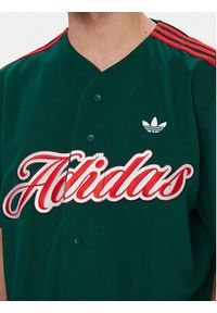 Adidas - adidas T-Shirt Summer League Varsity Baseball KE2245 Zielony Oversize. Kolor: zielony. Materiał: syntetyk #3