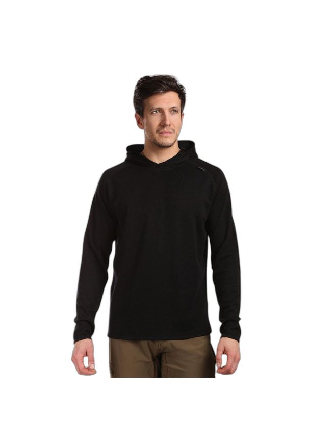 Pulower Kilpi Moseo. Kolor: czarny. Materiał: włókno, wełna, syntetyk. Sport: turystyka piesza