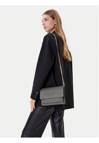 Liu Jo Torebka Ecs M Crossbody AF5152 E0087 Szary. Kolor: szary. Materiał: skórzane #5
