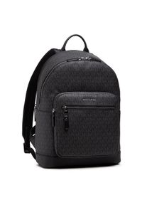Michael Kors Plecak Hudson 33F0LHDB2U Czarny. Kolor: czarny. Materiał: skóra