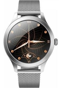 Smartwatch Gino Rossi SW014G-1 Srebrny (SW014G-1). Rodzaj zegarka: smartwatch. Kolor: srebrny