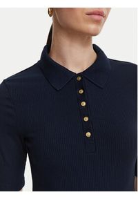 TOMMY HILFIGER - Tommy Hilfiger Sukienka codzienna WW0WW52227 Granatowy Regular Fit. Okazja: na co dzień. Kolor: niebieski. Materiał: bawełna. Typ sukienki: proste. Styl: casual #3
