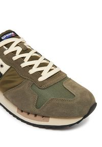 Blauer Sneakersy S5QUEENS01 Khaki. Kolor: brązowy. Materiał: materiał #6