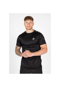 GORILLA WEAR - Koszulka fitness męska Gorilla Wear USA Washington z krótkim rękawem. Kolor: czarny. Długość rękawa: krótki rękaw. Długość: krótkie. Sport: fitness #1