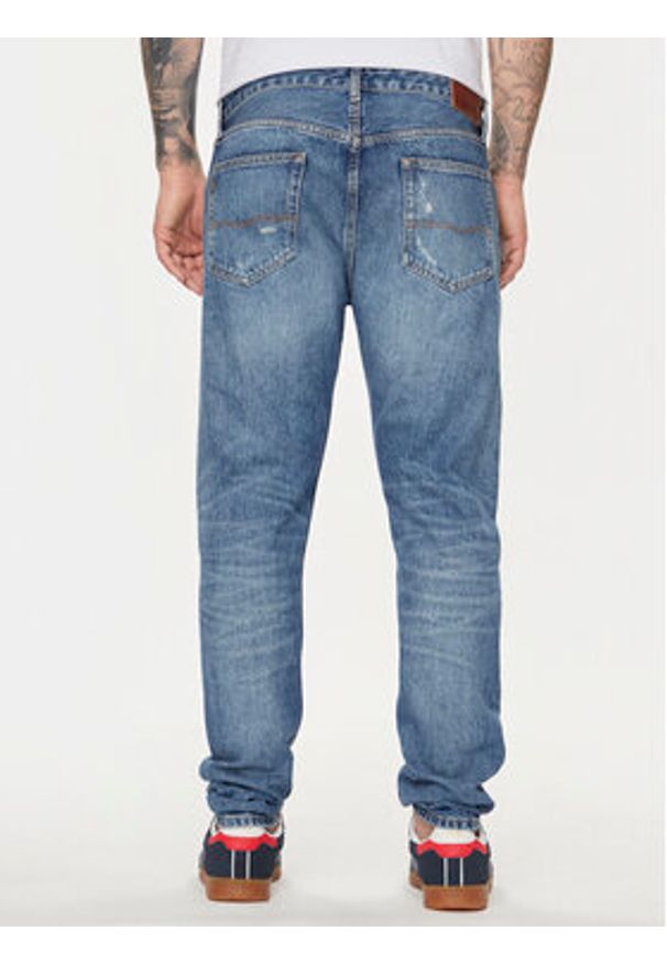 Pepe Jeans Jeansy PM207392 Niebieski Tapered Fit. Kolor: niebieski