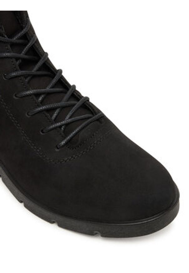 ecco - ECCO Trzewiki Bella 28240351052 Czarny. Kolor: czarny. Materiał: skóra, zamsz