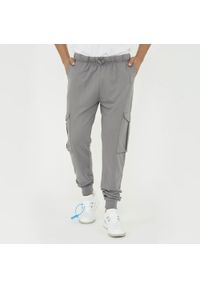 LEGEA - spodnie sportowe F CARGO szare. Kolor: szary. Materiał: poliester, bawełna. Sport: fitness #1